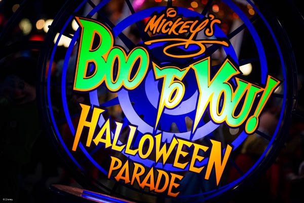 Boo to You Parade at Mickey's Not-So-Scary Halloween Party