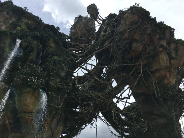 Floating mountains of Pandora at Disney's Animal Kingdom