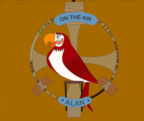 Tiki Bird Alan