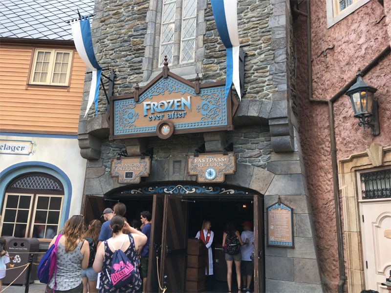 Frozen Ever After at Epcot is a FastPass+ must