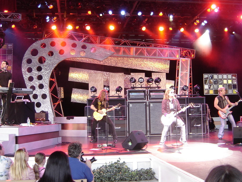 Night Ranger performs at the 2008 Epcot International Food & Wine Festival