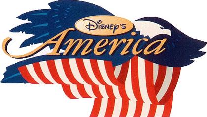 Logo for Disney's America, the Disney park that never was